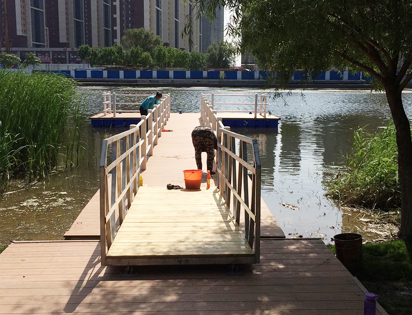沈阳长白小岛浮动码头